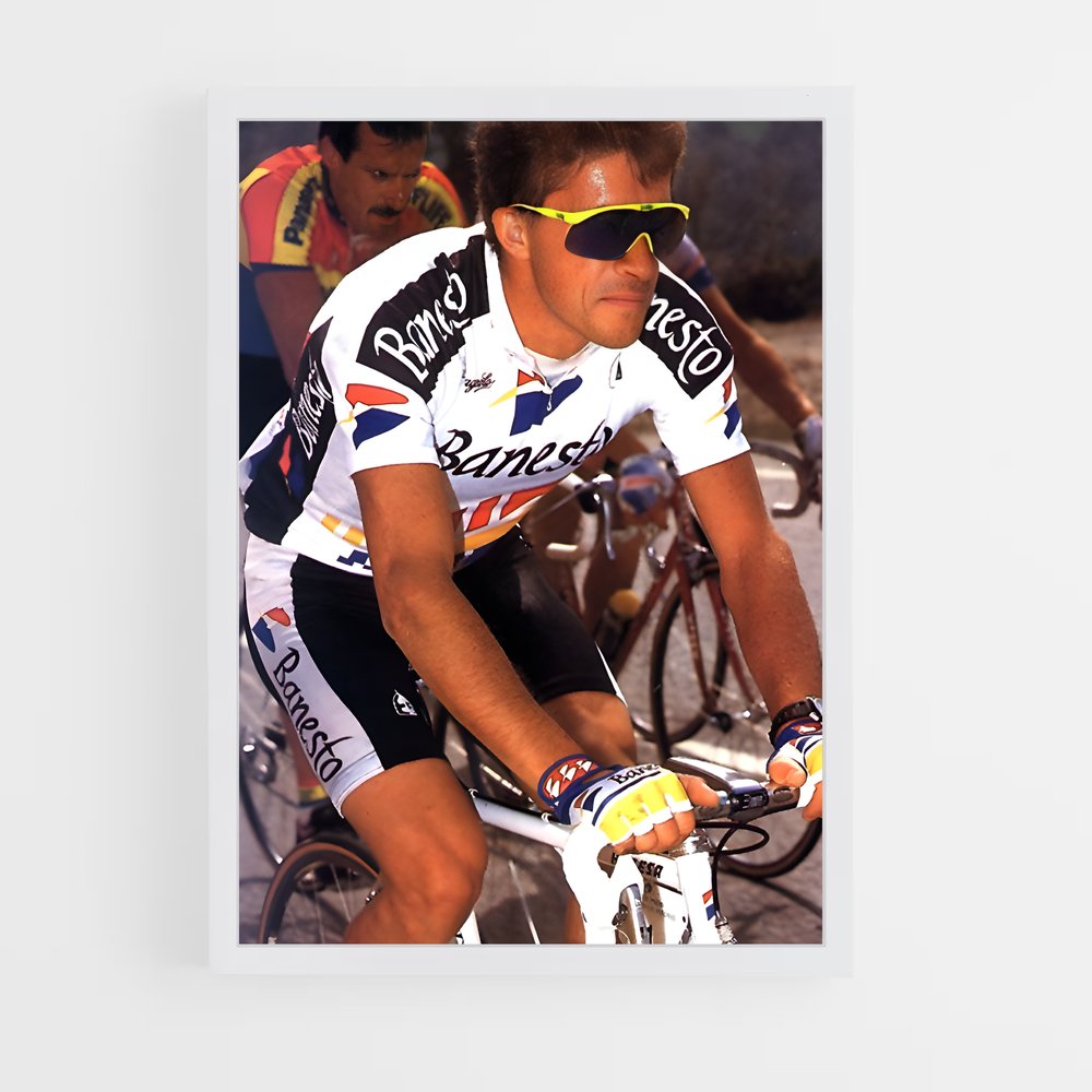 Poster Pedro delgado – affiche Cyclisme (vue 3)